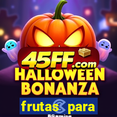 frutas para imprimir e recortar